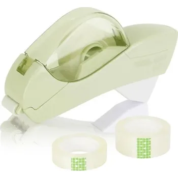 Lepicí páska Automatický dávkovač pásky Eagle Dvojitý odvíječ bez baterie Praktický stolní řezač Lepicí páska pro balení dárků a ruční práce Různé barvy zelená