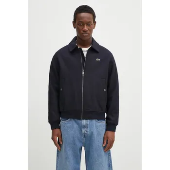 Vlněná bunda Lacoste, XL, námořnická modř, 59X