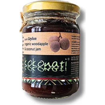 Ceylon Kokonati | Kokosový džem - Woodapple Objem: 130 g Bio • bez rafinovaného bílého cukru • vegan • bez lepku • původ Srí Lanka