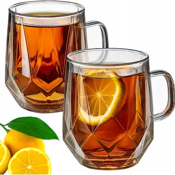 Sklenice Sklenice na kávu OMAGO 320 ml 2 ks