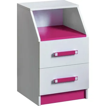 Zásuvkový kontejner Slevadoma Zásuvkový kontejner FLUXOR 15 bílá / růžová