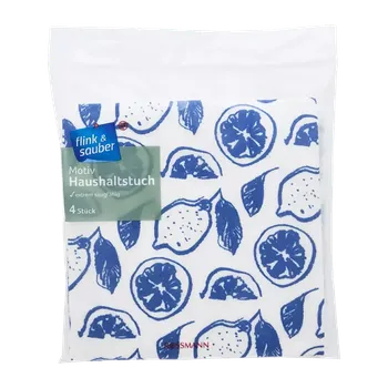 Utěrka flink & sauber Utěrka s motivem, různé druhy 4 ks