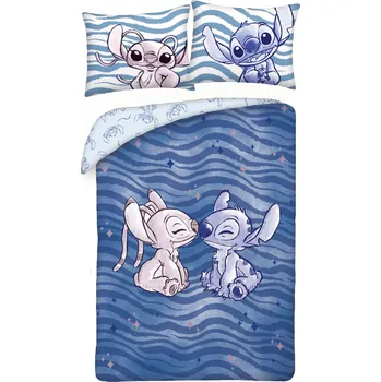 Povlečení 2 dílná sada povlečení LILO A STITCH KISS