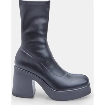 Dámská zimní obuv Baťa elastická dámská kotníková bota na podpatku a platformě černé, vel. 35