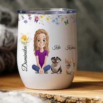 Termohrnek nerezový, 350 ml - pro milovníky psů a koček 350 ml