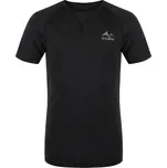 Pánské merino triko HUSKY Mersa černé Velikost: M