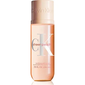Tělový sprej Calvin Klein Body Mist Sheer Peach tělový sprej 236 ml