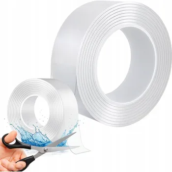 Oboustranná lepicí páska Przydasie.pl 30 mm x 3 m akrylová průhledná