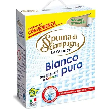 Prací prášek Spuma di Sciampagna Bianco Puro XXL Prášek na praní bílého a barevného prádla 92 Pracích cyklů