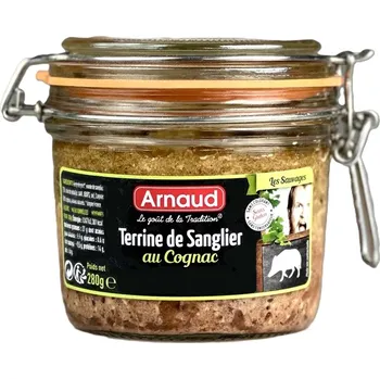 paštika a pomazánka Arnaud Kančí paštika s Koňakem, 280g