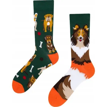 Pánské ponožky Ponožky ToDo Ponožky Ponožky psy, domácími mazlíčky, zvířaty, barevné, vícebarevné, velikost 39-42