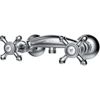 Vodovodní baterie Omnires RETRO sprchová baterie, chrom lesk RE7240CR