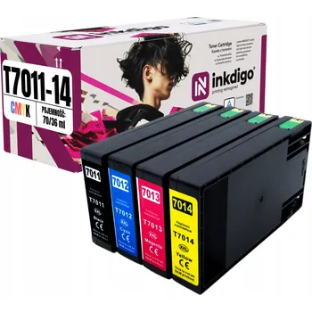 Sada inkoustů Inkdigo pro tiskárny Epson