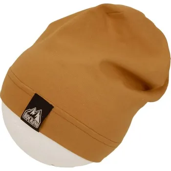 Kojenecké oblečení ROCKINO Dětská jarní a podzimní čepice, hořčicová Varianta: 48cm