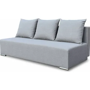 Pohovka Rozkládací pohovka s úložným boxem Trio šedý