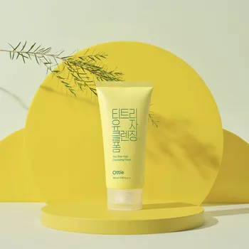 Čistící gel OTTIE - Tea Tree Yuja Cleansing Foam - Čisticí pěna s tea tree a citronem yuja - 120 ml