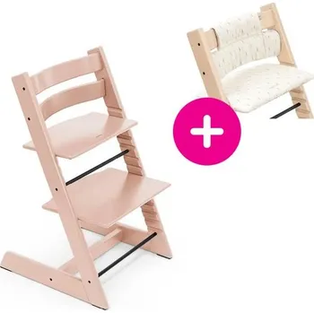 STOKKE® Tripp Trapp® + polštářek zdarma - Serene Pink