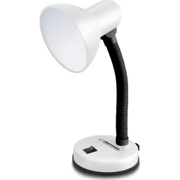 Lampička Stolní lampa na 1 žárovku E27, bílá
