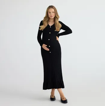 Dámské šaty Reserved - Šaty z viskózy - černý - 452GS-99X - 452GS-99X-XS