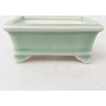 Květináč Mini bonsai miska 8 x 6,5 x 3 cm zelená