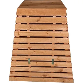 Kompostér Dřevěný kompostér 1040 L pyramida - česká výroba