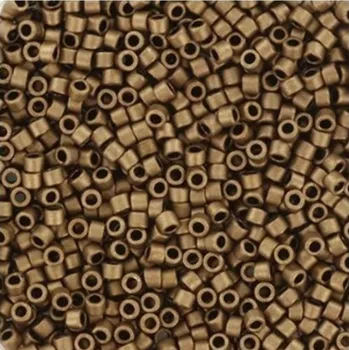 Korálek Miyuki Delica 11/0 metallic matte dark bronze (DB-322)