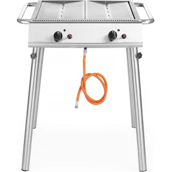 Zahradní gril Xantos Plynový gril, HENDI, 9,5kW, 770x710x(H)870mm