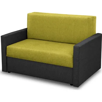 Pohovka Tedi 1 rozkládací pohovka Černá / Zelená