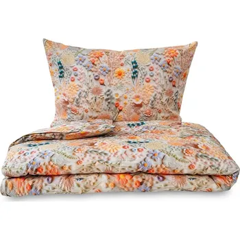 Povlečení Kvalitex Francouzské 5D povlečení 240x220, 70x90cm Polní kvítí