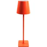 Aga LED Stolní lampa DS2406 Bezdrátová, oranžová / červená, s bateriemi STK19567