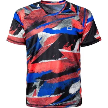 Tričko andro Likya červená/modrá XXXL