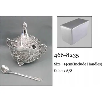 Obraz Cukřenka postříbřená barokní s ornamenty dárek pro maminku