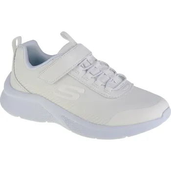 Dívčí tenisky Bílé dětské tenisky Skechers Microspec-Classmate 302607L-WHT Velikost: 30