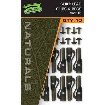 Závěsky Fox Edges Naturals Slik Lead Clip& Pegs
