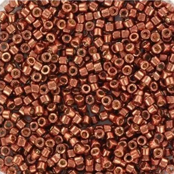 Korálek Miyuki Delica 11/0 duracoat galvanized dark berry (DB-1842)