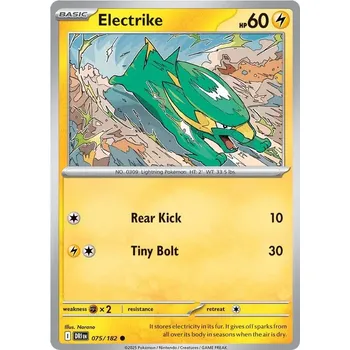 Sběratelská karetní hra Electrike 075/182 - Destined Rivals Typ karty: Reverse Holo