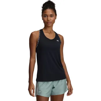 Dámské oblečení Dámské tílko Under Armour Tech Knockout Tank velikost XL black