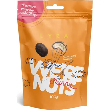 Čokoláda Kešu v hořké čokoládě WE´RE NUTS 100 g, LYRA - doprava zdarma od 2999 Kč