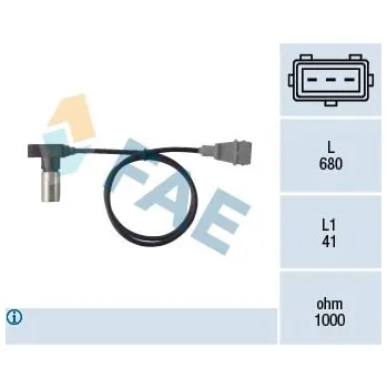Kliková hřídel Generátor impulsů, klikový hřídel FAE 79098