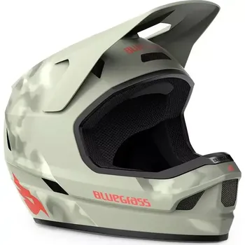 Cyklistická přilba BLUEGRASS - helma Legit Moss Gray Coral M (56-58)