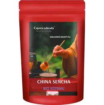 Čaj Čajová zahrada China Sencha - zelený čaj BEZ KOFEINU Varianta: zelený čaj 1000g