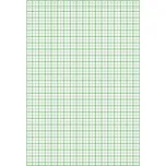 KRPA Papír milimetrový A4 50 l / blok 50 listů / blok