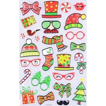 samolepka Arpex AX samolepka ván. FUNNY CHRISTMAS