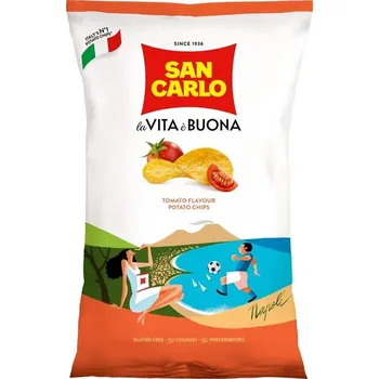Slaná pochutina San Carlo chips rajče 150g