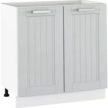 Kuchyňská linka Spodní skříňka JULIA TYP 60 – světle šedá/bílá - SLEVA 3% s kodem radost25