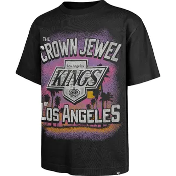 47 Brand Pánské tričko Los Angeles Kings NHL Sigma ’47 Foundation Tee Velikost: XXL