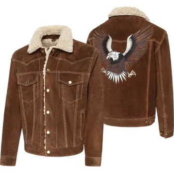 Pánská parka Stars & Stripes Bunda Decker Stars & Stripes, pánská, hnědá S