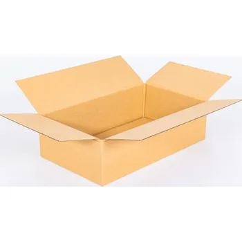 Obalový materiál Kartonová krabice klopová 500x300x150 mm 3VVL B 320g/m2 hnědá - paleta 680 ks