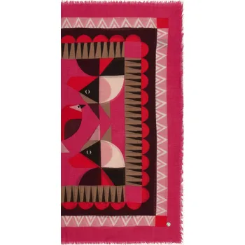 Šátek Codello Dámský Šátek, růžová / béžová / červená, one size