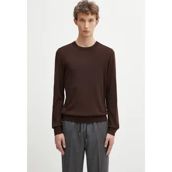 Pánský svetr Vlněný svetr Paul Smith, XL, hnědá, 88X